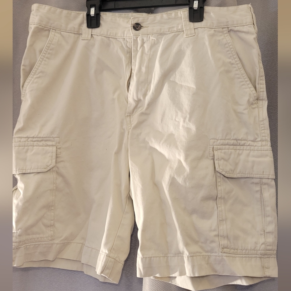 Merona Men's Cream Cargo Shorts